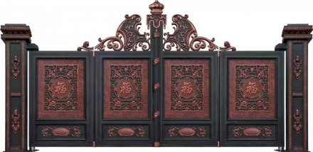 鋁藝大門為什么會(huì)出現(xiàn)生銹？